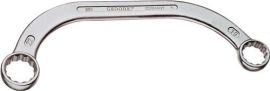 Half-moon ring spanner 304 11 x 13 mm length 150 mm CV-steel chrome plated GEDOR