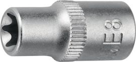 Socket bit 1/4 inch E E5 length 25 mm