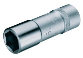 Steckschlüsseleinsatz 19 L 1/2 Zoll 6-kant SW 10mm L.77mm GEDORE