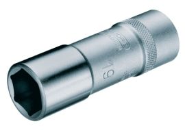 Steckschlüsseleinsatz 19 L 1/2 Zoll 6-kant SW 17mm L.77mm GEDORE