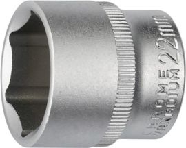 Steckschlüsseleinsatz 3/8 Zoll 6-kant SW 17mm L.30mm  