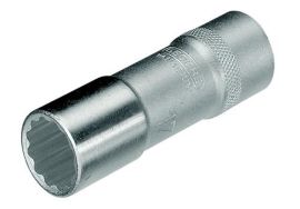 Steckschlüsseleinsatz D 19 L 1/2 Zoll 12-kant SW 18mm L.82mm GEDORE