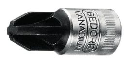 Steckschlüsseleinsatz IKS20 PZD 1/4 Zoll PZD PZD 1 L.28mm GEDORE