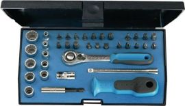 Steckschlüsselsatz CV. 37tlg. 4-13mm 1/4Zoll GEDORE f.4KT-Antrieb