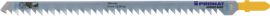 Jigsaw blade L.155mm pitch4mm ground f.thick wood 5/PU