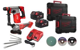 THL Powerpack-Set - Bohr-, Meißel- & Trennset