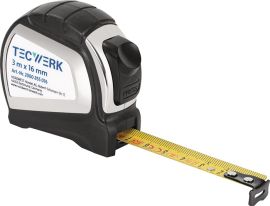 Pocket retracting tape measure length 8 m tape width 25 mm mm/cm EG II 2K Automa