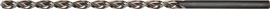 Tieflochspiralbohrer DIN 1869 Typ TS D.9,5mm Spiral-L.175mm HSS profilgeschl.