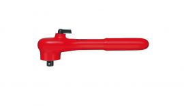 Umsteckknarre ISO 3315 L.265mm mit Aussenvierkant 1/2 Zoll 1000V-isoliert