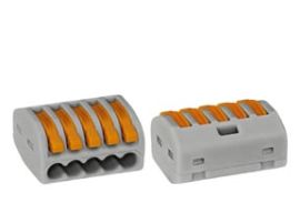 Verbindungsklemme 0,08-2,5/4 mm² Verbindungsklemme 0,08-2,5/4 mm²