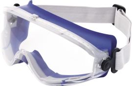 Vollsichtschutzbrille DAYLIGHT TOP EN 166 Rahmen blau,Scheibe klar PC
