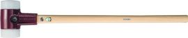 Sledge hammer SIMPLEX head dm 125 mm length 1040 mm medium-hard Superplastik whi