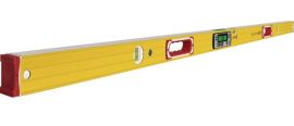Wasserwaage TECH 196 M 183cm Alu.gelb 0,5 mm/m m.Magnet STABILA
