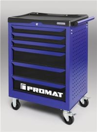 Werkzeugwagen 6 Schubl. f. 25 kg 300kg belastbar BxHxT:678x459x859mm Promat