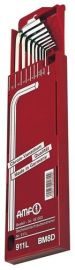 Winkelschraubendreher Satz 8tlg. 6KT SW2-10mm extra lang AMF i.Ku.-Halter