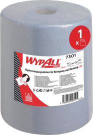 Wischtuch Wypall L20 7301 L385xB325ca.mm 2-lagig blau 1 Rl.x 500 Tü.