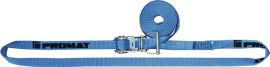 Zurrgurt DIN EN 12195-2 L.4m B.25mm m.Ratsche LC U 1500 daN