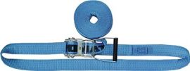Lashing strap EN 12195-2 length 5 m width 50 mm with ratchet LC U 4000 daN 