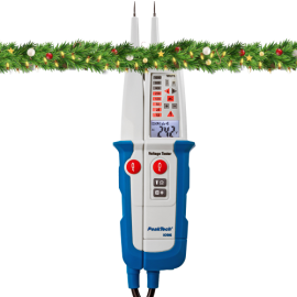 Zweipoliger AC/DC-Spannungsprüfer mit LED-Anzeige