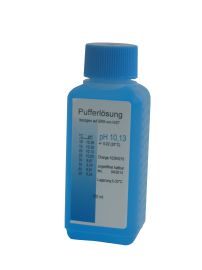 Buffer solution 100 ml pH 10 blue