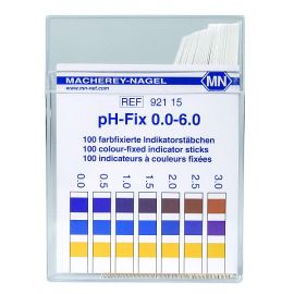 Tiges-test pH Fix 0,0–6,0