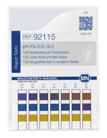 Fix pH indicator strips pH 0.0 to 6.0