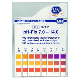 Fix pH indicator strips pH 7.5 to 14.0 