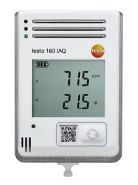 testo 160 IAQ - Funk-Datenlogger mit Display und integrierten Sensoren für Tempe