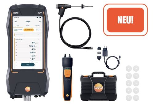 Abgasmessgerät - Profi-Set testo 330 NG Abgasmessgerät - Profi-Set testo 330 NG