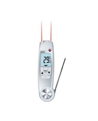 Lebensmittel-Thermometer (HACCP) mit einklappbarem Einstechfühler