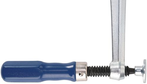 Ganzstahlschraubzwinge Spann-W.400mm A.120mm Holzgriff Ganzstahlschraubzwinge Spann-W.400mm A.120mm Holzgriff