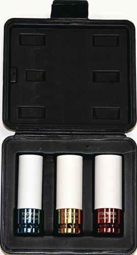 Kraftsteckschlüsselsatz 3-tlg.1/2 Zoll lang,6-kant Kraftsteckschlüsselsatz 3-tlg.1/2 Zoll lang,6-kant