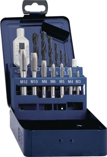 Maschinengewindebohrersatz M3-M12 15 tlg Maschinengewindebohrersatz M3-M12 15 tlg