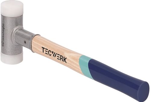 Schonhammer 715g Hickory rückschlagf.hart Nyl. weiß Schonhammer 715g Hickory rückschlagf.hart Nyl. weiß