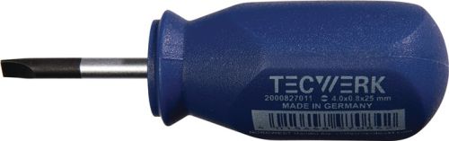 Schraubendreher Schlitz 6x25mm L.80mm Rundkl. Ku.-Kraftheft Schraubendreher Schlitz 6x25mm L.80mm Rundkl. Ku.-Kraftheft