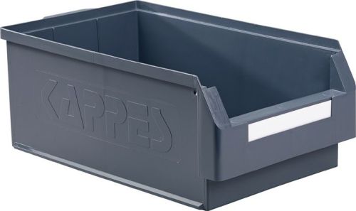 Sichtlagerkasten L500xB300xH200mm PE grau Sichtlagerkasten L500xB300xH200mm PE grau