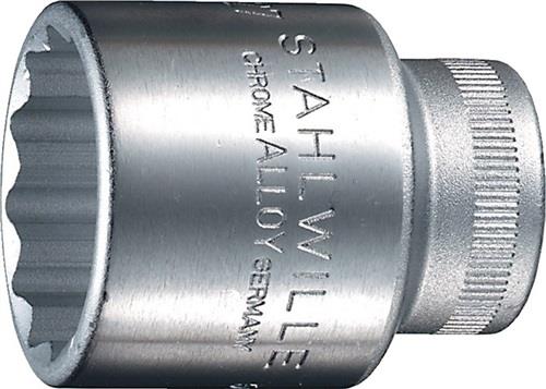 Steckschlüsseleinsatz 50 1/2 Zoll 12-kant SW 21mm L.42mm STAHLWILLE Steckschlüsseleinsatz 50 1/2 Zoll 12-kant SW 21mm L.42mm STAHLWILLE