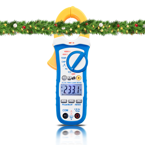 Stromzange ~4.000 Counts ~ 400 A AC/DC mit TrueRMS & DMM Stromzange ~4.000 Counts ~ 400 A AC/DC mit TrueRMS & DMM