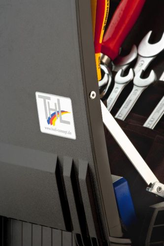 Tool-Kit Objektmontage im DynaCase hohe Bauform im THL Design 104-tlg.